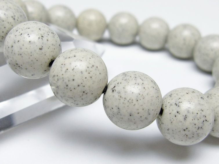 北投石 ブレスレット 12mm 一点物 メール便可 111-50142