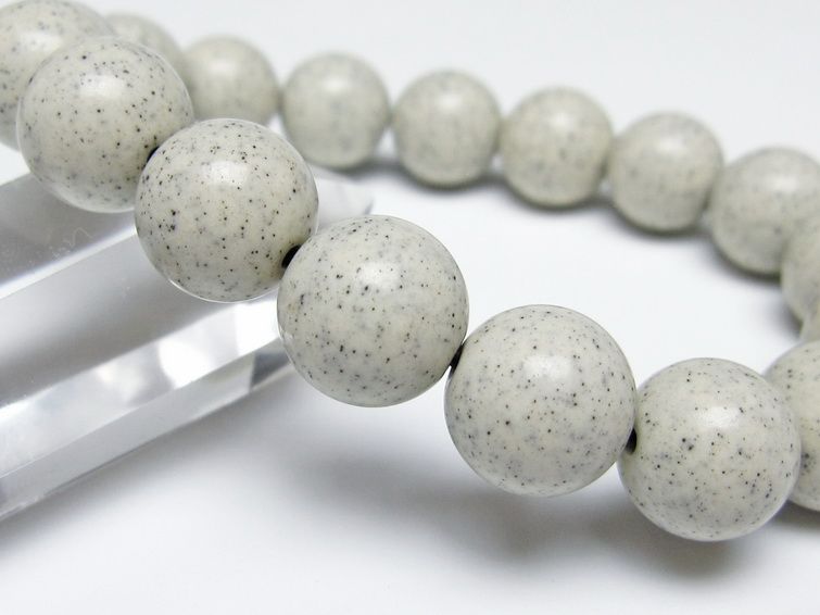 北投石 ブレスレット 12mm 一点物 メール便可 111-50144