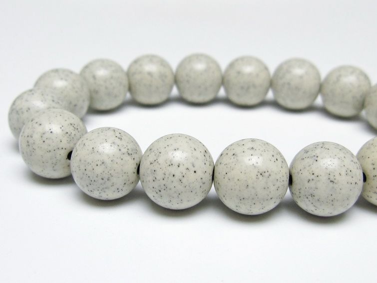 北投石 ブレスレット 12mm 一点物 メール便可 111-50145