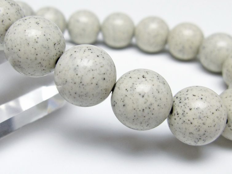 北投石 ブレスレット 12mm 一点物 メール便可 111-50148