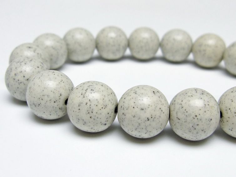 北投石 ブレスレット 12mm 一点物 メール便可 111-50150