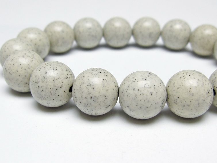 北投石 ブレスレット 12mm 一点物 メール便可 111-50154
