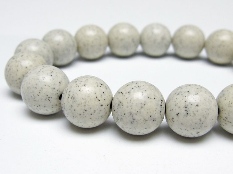 北投石 ブレスレット 12mm 一点物 メール便可 111-50156