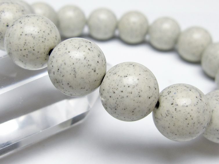 北投石 ブレスレット 12mm 一点物 メール便可 111-50159