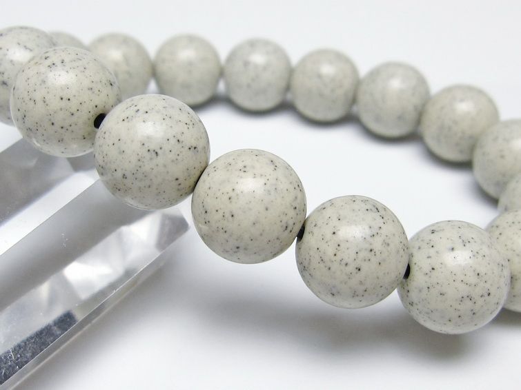 北投石 ブレスレット 12mm 一点物 メール便可 111-50168