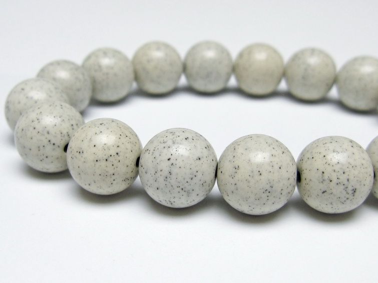 北投石 ブレスレット 12mm 一点物 メール便可 111-50169