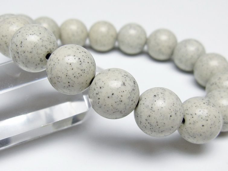 北投石 ブレスレット 12mm 一点物 メール便可 111-50170