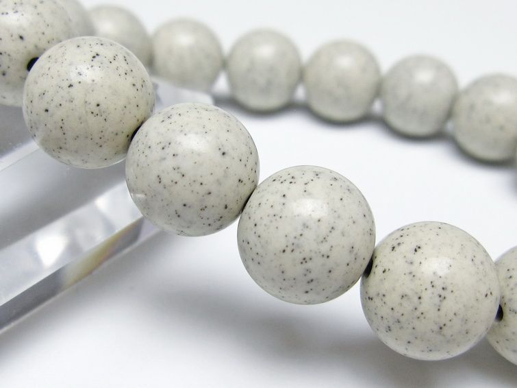 北投石 ブレスレット 12mm 一点物 メール便可 111-50175