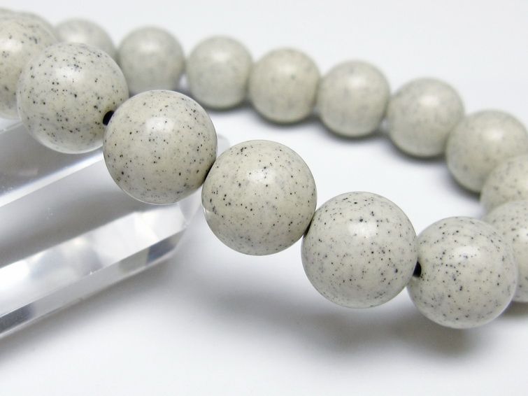 北投石 ブレスレット 12mm 一点物 メール便可 111-50176