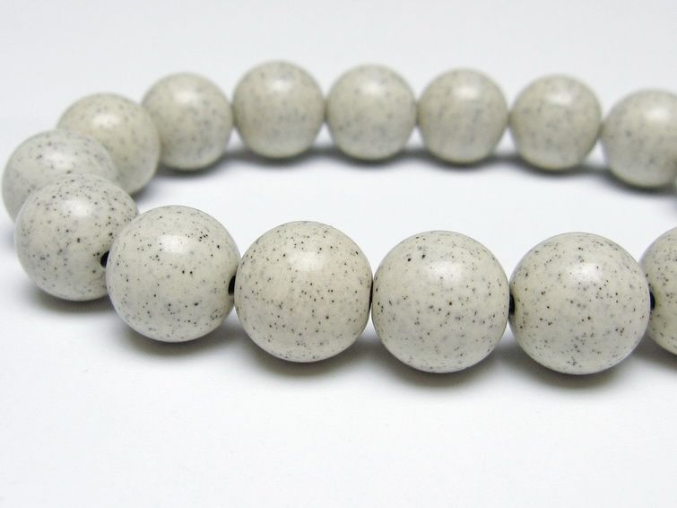 北投石 ブレスレット 12mm 一点物 メール便可 111-50176