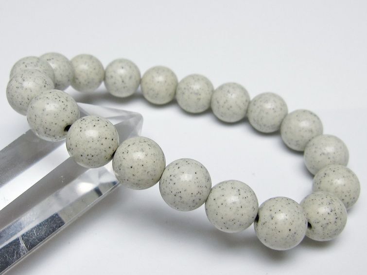 北投石 ブレスレット 11mm 一点物 メール便可 111-50184 【sold out】