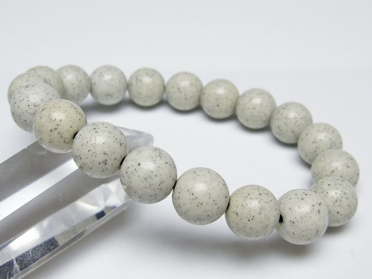 北投石 ブレスレット 11mm 一点物 メール便可 111-50238 [sold out]