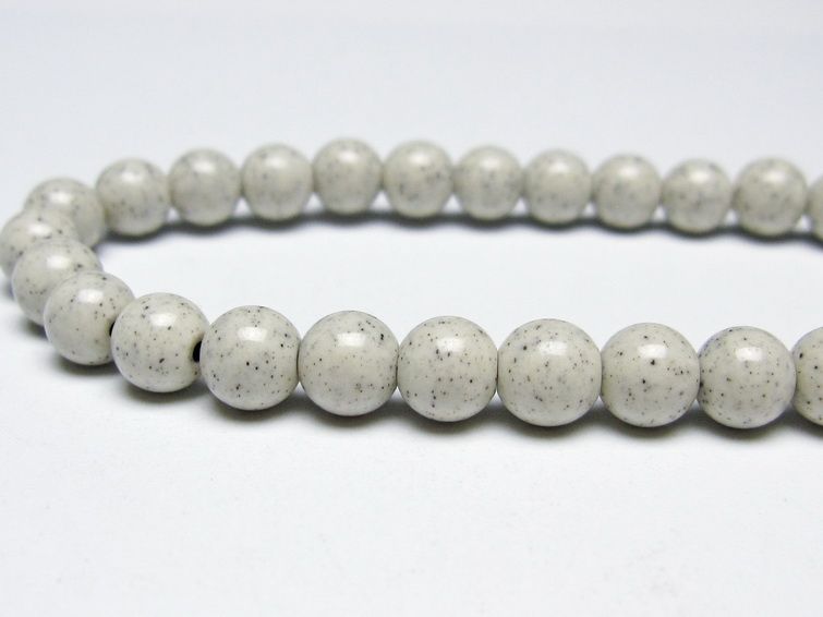 北投石 ブレスレット 6mm 一点物 メール便可 111-50342 【sold out】