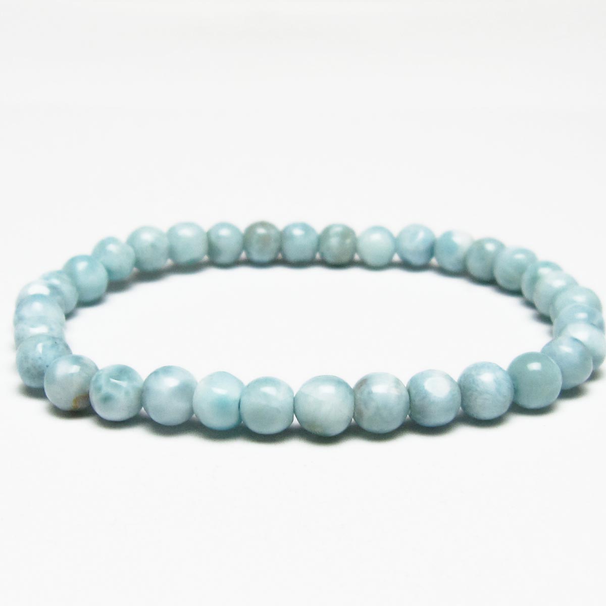 ラリマー ブレスレット 5mmメール便可 一点物 111-50961