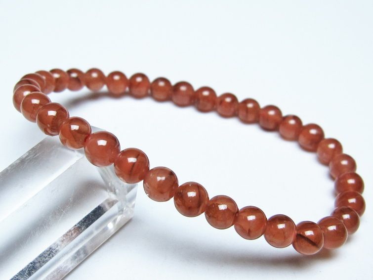 インカローズ ブレスレット 5mm メール便可 一点物 111-51200