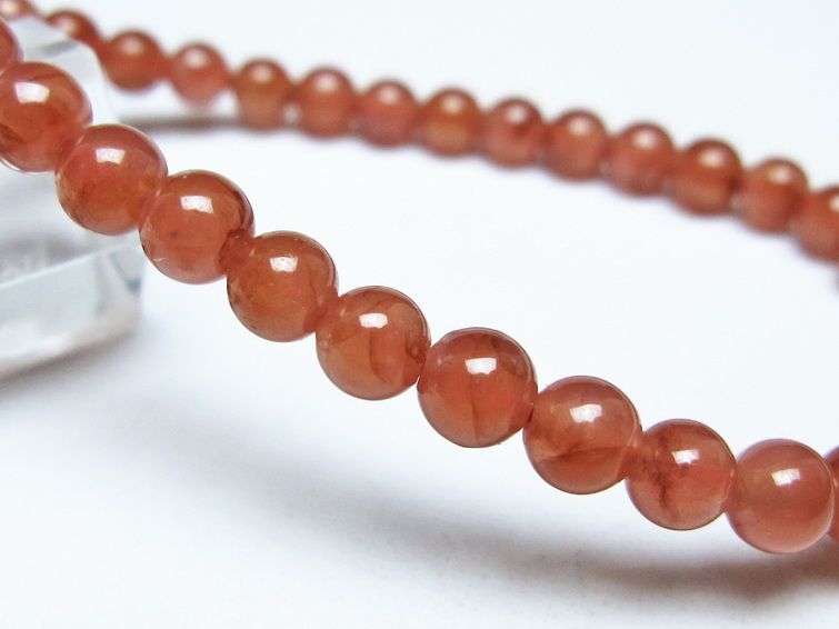 インカローズ ブレスレット 5mm メール便可 一点物 111-51269