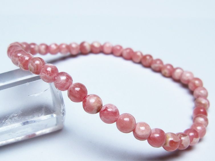 インカローズ ブレスレット 5mm メール便可 一点物 111-51426