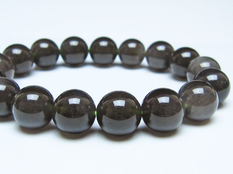 チンターマニストーン ブレスレット 12mm アメリカ産 メール便可 一点物 111-51947