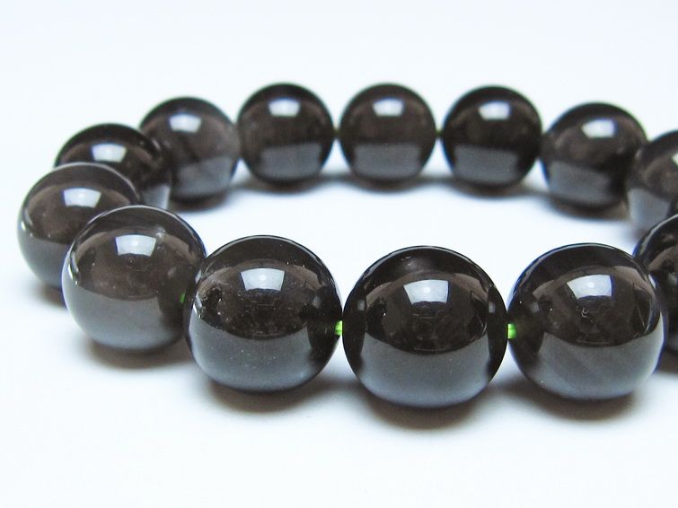 チンターマニストーン ブレスレット 15mm アメリカ産 メール便可 一点物 111-51952