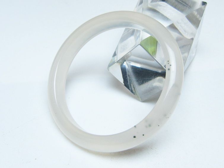 アゲート バングル モスアゲート メール便可 一点物 111-53219