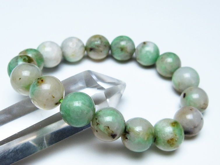 エメラルド ブレスレット 13mm 一点物 111-55825