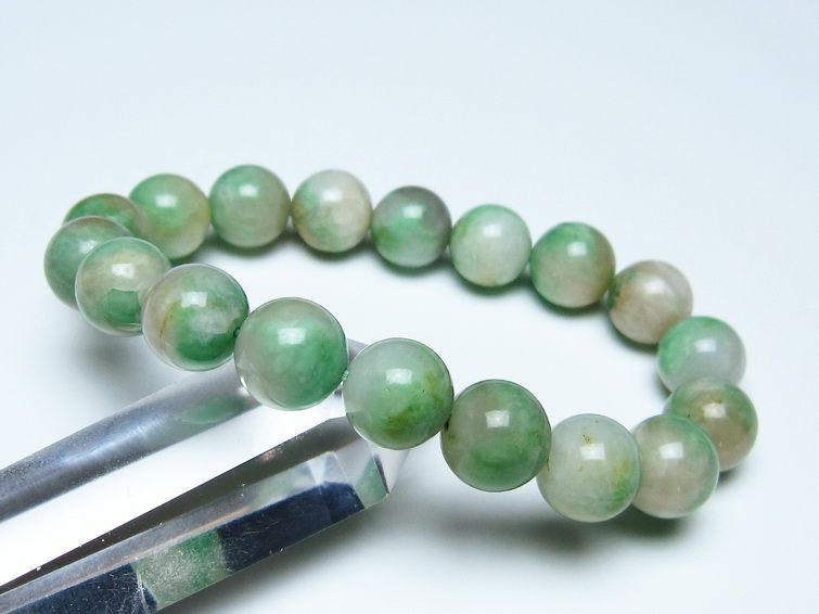 エメラルド ブレスレット 12mm 一点物 111-55864