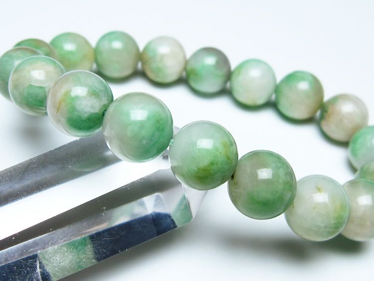 エメラルド ブレスレット 12mm 一点物 111-55864