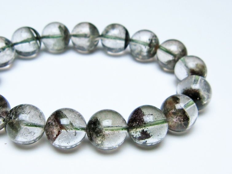 グリーンファントム ブレスレット 12mm メール便可 一点物 111-56300