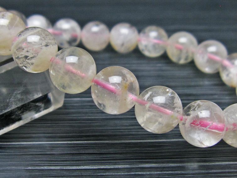 セリサイトインクォーツ ブレスレット 10mm メール便可 一点物 111-56365