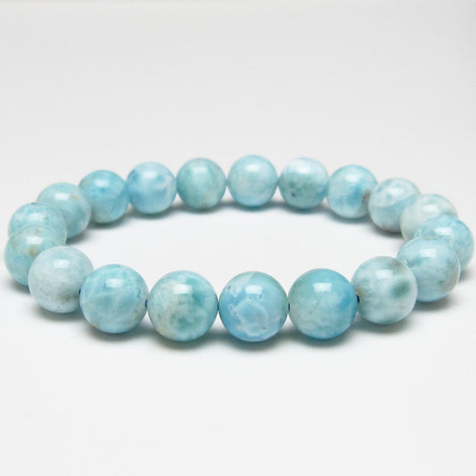 ラリマー ブレスレット 11mm 一点物 111-56416