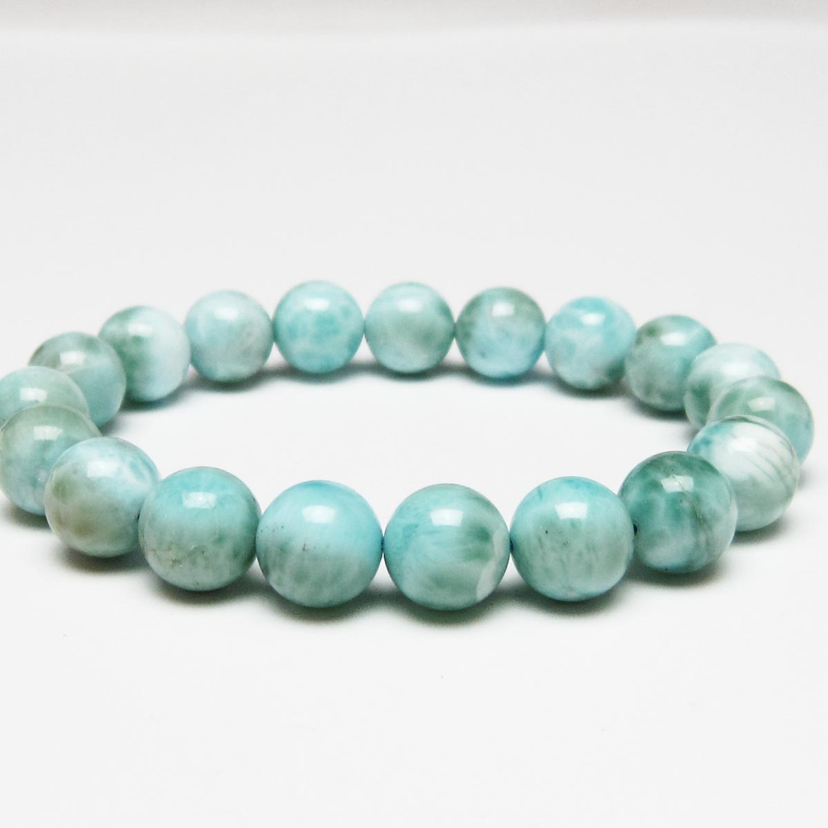 ラリマー ブレスレット 11mm 一点物 111-56434
