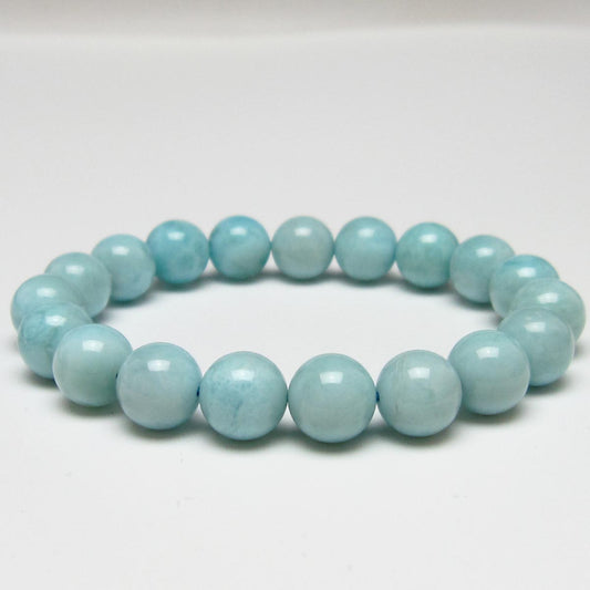 ラリマー ブレスレット 10mm 一点物 111-56444