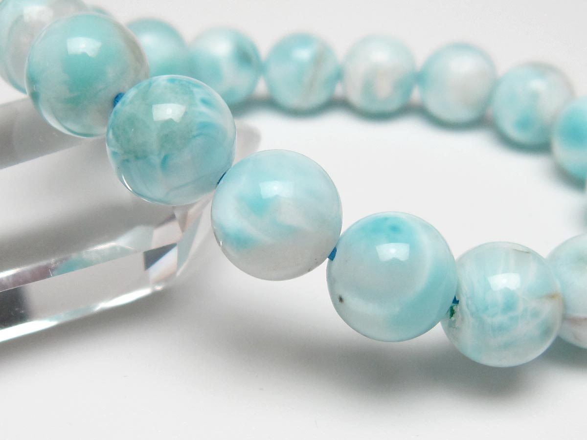 ラリマー ブレスレット 11mm 一点物 111-56463