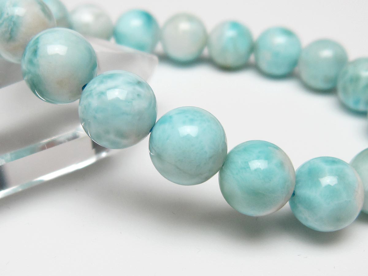 ラリマー ブレスレット 11mm 一点物 111-56478