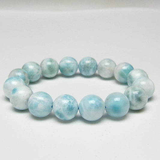 ラリマー ブレスレット 13mm 一点物 111-56488