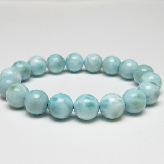 ラリマー ブレスレット 12mm 一点物 111-56498