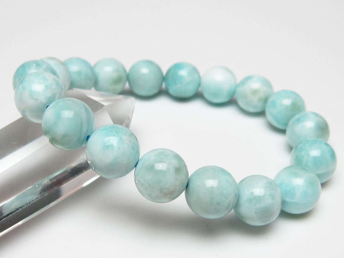 ラリマー ブレスレット 12mm 一点物 111-56498