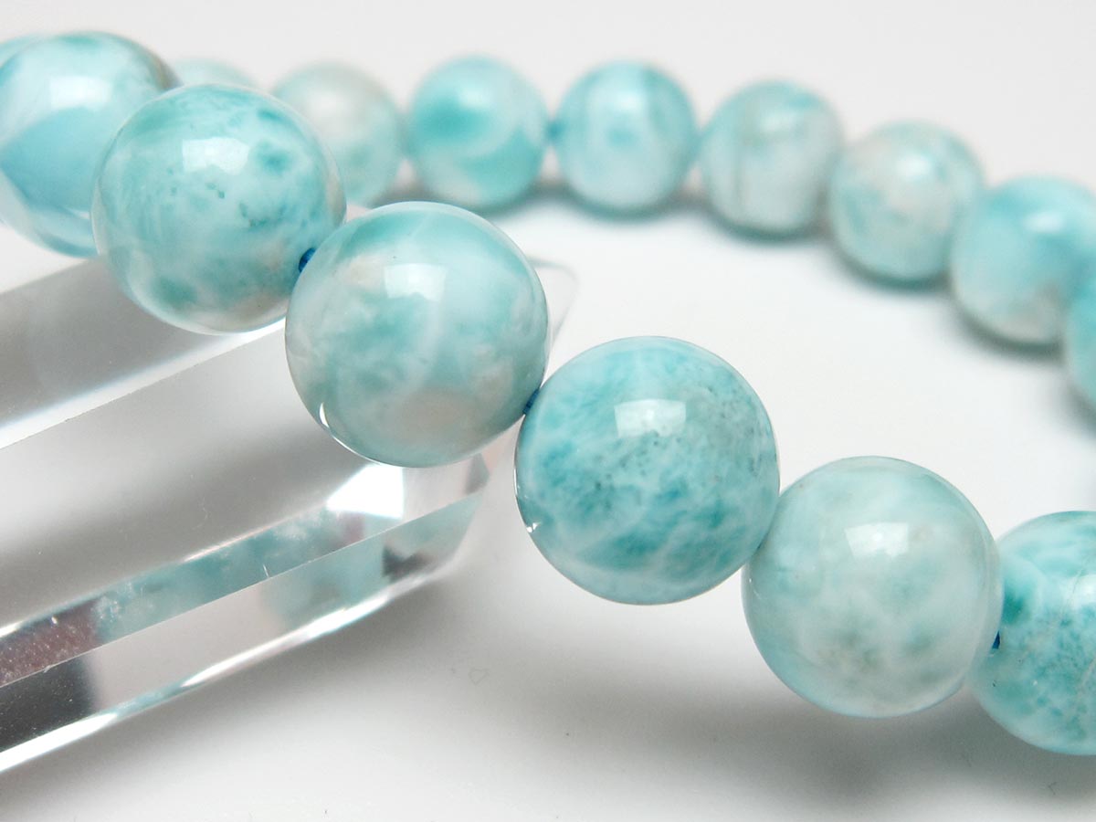 ラリマー ブレスレット 12mm 一点物 111-56499