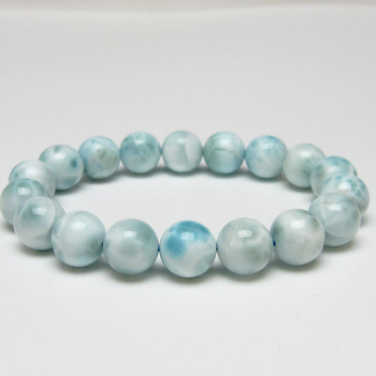ラリマー ブレスレット 12mm 一点物 111-56511