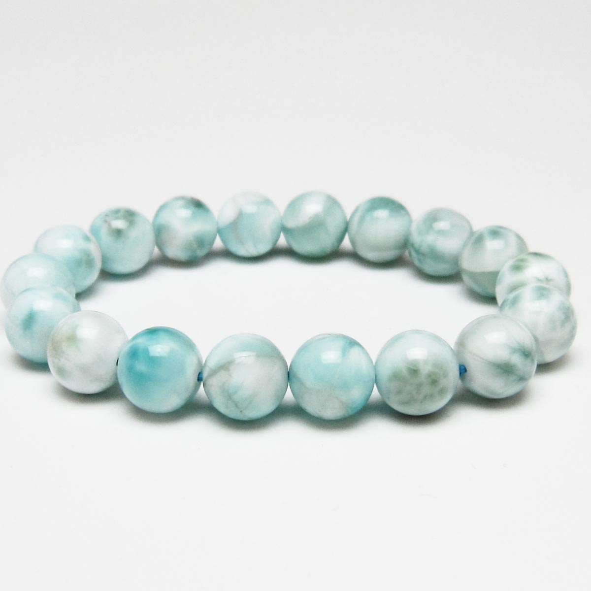 ラリマー ブレスレット 11mm 一点物 111-56512