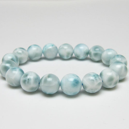 ラリマー ブレスレット 12mm 一点物 111-56513