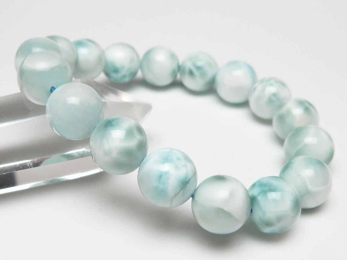 ラリマー ブレスレット 12mm 一点物 111-56513