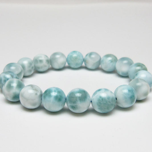ラリマー ブレスレット 12mm 一点物 111-56514