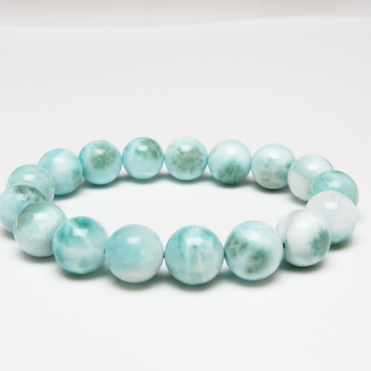ラリマー ブレスレット 13mm 一点物 111-56538