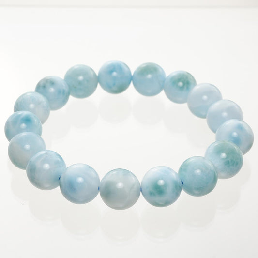 ラリマー ブレスレット 13mm 一点物 111-56538