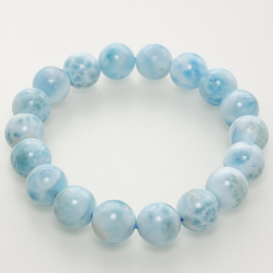 ラリマー ブレスレット 12mm 一点物 111-56541