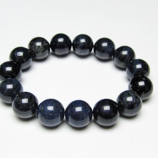 スギライト ブレスレット 14mm ブルースギライト リクトライト 一点物 111-57077