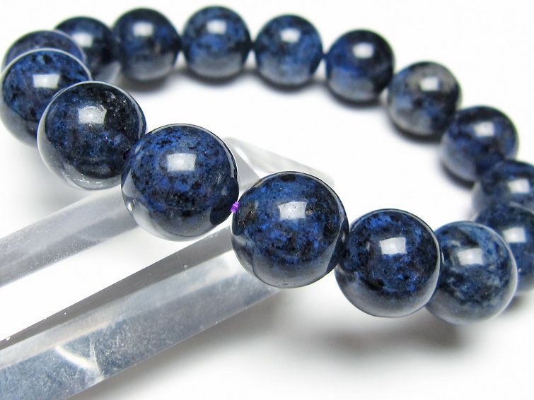 スギライト ブレスレット 13mm ブルースギライト リクトライト 一点物 111-57089