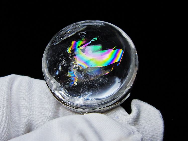 アイリスクォーツ 水晶 ペンダント 虹入り 一点物 メール便可 [M便 1/20] 112-12351