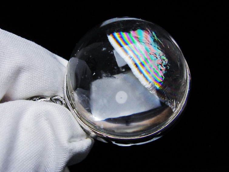 アイリスクォーツ 水晶 ペンダント 虹入り 一点物 メール便可 [M便 1/20] 112-12355